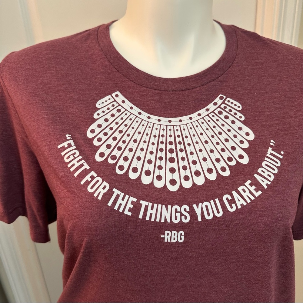 Ruth Bader Ginsburg Tshirt. Size XL Tshirt. Womens rights Tshirt.
